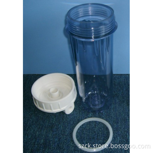 10" clear filter housing